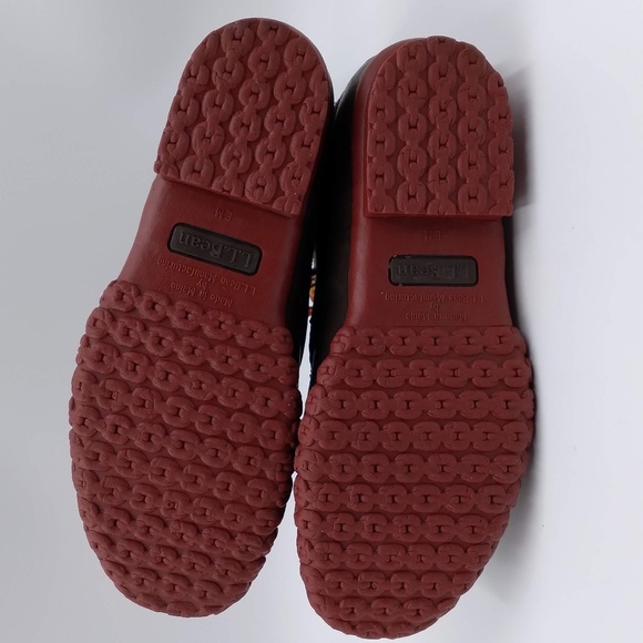 L.L. Bean bison leather duck boots Size 9M - Picture 7 of 9